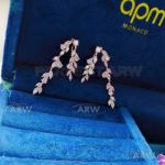 AAA APM Monaco Jewelry For Sale - Diamond Paved Wicker Earrings